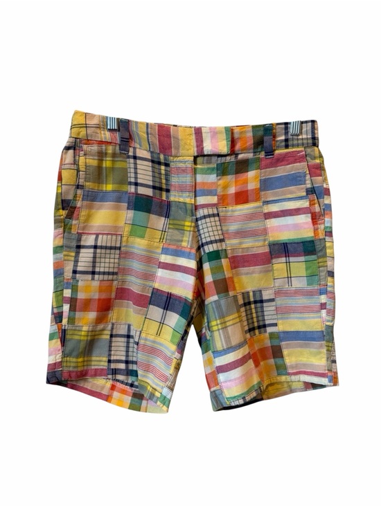 J. Crew Factory Pants - J. Crew Factory Madras Patchwork Plaid Bermuda Shorts